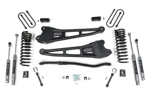 BDS Suspension - BDS2148H | BDS Suspension 3 Inch Lift Kit With Radius Arm For Ram 3500 4WD Diesel | Coil Spring / Bump Stop Extension | Rear 2 Inch Lift Block Kit Without Overload | NX2 Nitro Series Shocks - Image 1