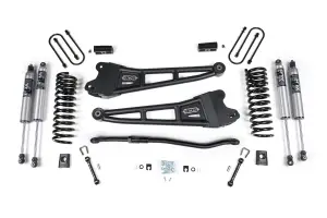 BDS Suspension - BDS2148PS | BDS Suspension 3 Inch Lift Kit With Radius Arm For Ram 3500 4WD Diesel | Coil Spring / Bump Stop Extension | Rear 2 Inch Lift Block Kit Without Overload | Fox 2.5 Performance Series HTO Shocks - Image 1