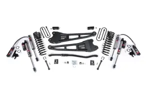 BDS Suspension - BDS2149FPE | BDS Suspension 3 Inch Lift Kit With Radius Arm For Ram 3500 4WD Diesel | Coil Spring / Bump Stop Extension | Rear 2 Inch Lift Block Kit With Overload | Fox 2.5 Performance Elite Shocks - Image 1