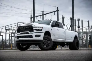 BDS Suspension - BDS2148PPS | BDS Suspension 3 Inch Lift Kit With Radius Arm For Ram 3500 4WD Diesel | Coilover / Rubber Bump Stop | Rear 2 Inch Lift Block Kit Without Overload | Fox 2.5 Performance Series HTO Shocks - Image 2