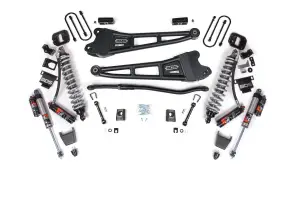 BDS Suspension - BDS2149PES | BDS Suspension 3 Inch Lift Kit With Radius Arm For Ram 3500 4WD Diesel | Coilover / Rubber Bump Stop | Rear 2 Inch Lift Block Kit With Overload | Fox 2.5 Performance Elite Shocks - Image 1