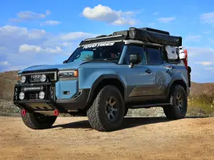 Afe - Advance Flow Engineering - 79-27021L | aFe Power Terra Guard Bull Bar For Toyota Land Cruiser (J250) L4-2.4L (t) | With RIGID Lights - Image 3