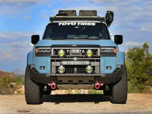Afe - Advance Flow Engineering - 79-27021L | aFe Power Terra Guard Bull Bar For Toyota Land Cruiser (J250) L4-2.4L (t) | With RIGID Lights - Image 4