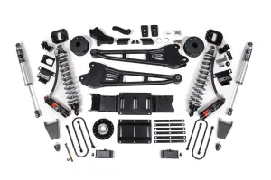 BDS2169PPS | BDS Suspension 4 Inch Extended Travel Lift Kit With Radius Arm For Ram 3500 4WD Diesel | Coilover / Rubber Bump Stop | Rear 3 Inch Lift Block Kit With OE Air Assist | Fox 2.5 Performance Series HTO Shocks