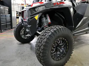 Afe - Advance Flow Engineering - 851-5600-04-CA | aFe Power Sway-A-Way 2.5 Front Piggyback Coilover Kit With Compression Adjusters For Polaris RZR XP 925cc (t)/1000cc | 17-20 Kit - Image 3