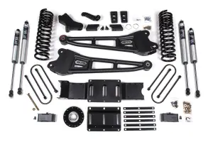 BDS2171FS | BDS Suspension 4 Inch Extended Travel Lift Kit With Radius Arm For Ram 3500 4WD Gas | Rear 3 Inch Lift Block Kit With Overload | Fox 2.0 Performance Series Shocks