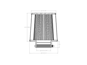 Afe - Advance Flow Engineering - 21-90009V | aFe Power Magnum FORCE Intake Replacement Air Filter With D2 Dura-Dry Media | 4 Inch F x 8 Inch B x 7 Inch T x 8 Inch H - Image 6