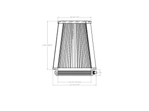Afe - Advance Flow Engineering - 21-90020V | aFe Power Magnum FORCE Intake Replacement Air Filter With D2 Dura-Dry Media | 5-1/2 Inch F x (10x7) Inch B x 7 Inch T x 8 Inch H - Image 6