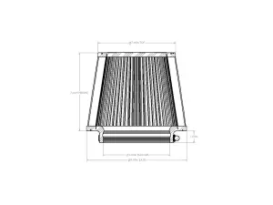 Afe - Advance Flow Engineering - 21-90038V | aFe Power Magnum FORCE Intake Replacement Air Filter With D2 Dura-Dry Media | 6 Inch F x 9 Inch B x 7 Inch T x 7 Inch H - Image 5