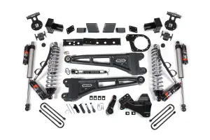 BDS2260FPE | BDS Suspension 7 Inch Lift Kit With Radius Arm For Ford F-350 Super Duty DRW 4WD Diesel | Fox 2.5 Performance Elite Shocks