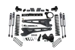 BDS2260FS | BDS Suspension 7 Inch Lift Kit With Radius Arm For Ford F-350 Super Duty DRW 4WD Diesel | Fox 2.0 Performance Series Shocks
