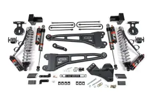 BDS2261PES | BDS Suspension 5 Inch Lift Kit With Radius Arm & Fox 2.5 Performance Elite Coilover Conversion For Ford F-350 Super Duty DRW 4WD Diesel | Fox 2.5 Performance Elite Shocks