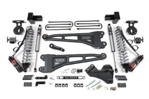 BDS2261PPS | BDS Suspension 5 Inch Lift Kit With Radius Arm & Fox 2.5 Performance Elite Coilover Conversion For Ford F-350 Super Duty DRW 4WD Diesel | Fox 2.5 Performance Series HTO Shocks