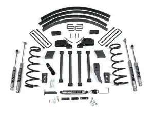 BDS245H | BDS Suspension 5 Inch Lift Kit For Ram 1500 4WD | Rear Block Kit & Add-A-Leaf | NX2 Nitro Series Shocks
