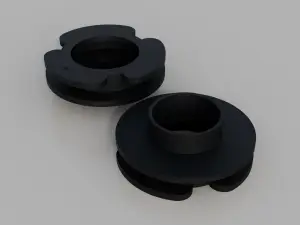 Traxda - 101063 | Traxda 3 Inch Front Leveling Kit For Ford Ranger 2WD/4WD - Image 3