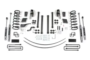 BDS257H | BDS Suspension 3 Inch Lift Kit For Ram 1500 4WD | Rear 3 Inch Lift Block & Add-A-Leaf | NX2 Nitro Series Shocks