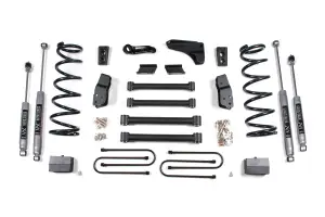 BDS284H | BDS Suspension 6 Inch Lift Kit For Ram 2500 / 3500 4WD Diesel | Rear Lift 4 Inch Block Kit | Rear 3.5 Inch Axle | NX2 Nitro Series Shocks