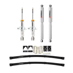 438SP | Belltech +2 to -2 Front / 4 Inch Rear Complete Lowering Kit with Street Performance Shocks (2004-2015 Titan 2WD)