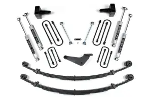 BDS300H | BDS Suspension 4 Inch Lift Kit For Ford Excursion 4WD | Rear Lift Block Kit | NX2 Nitro Series Shocks