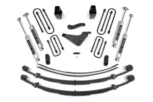 BDS302H | BDS Suspension 6 Inch Lift Kit For Ford Excursion 4WD | Rear Block Kit & Add-A-Leaf | NX2 Nitro Series Shocks