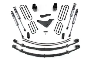 BDS302FS | BDS Suspension 6 Inch Lift Kit For Ford Excursion 4WD | Rear Block Kit & Add-A-Leaf | Fox 2.0 Performance Series Shocks