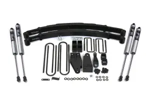 BDS306FS | BDS Suspension 4 Inch Lift Kit For Ford F-250 TTB 4WD | Fox 2.0 Performance Series Shocks