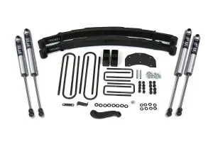 BDS308FS | BDS Suspension 4 Inch Lift Kit For Ford F-350 Monobeam 4WD | Fox 2.0 Performance Series Shocks