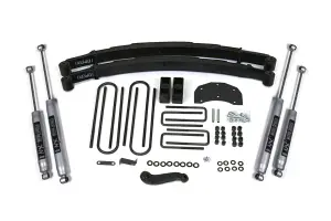 BDS308H | BDS Suspension 4 Inch Lift Kit For Ford F-350 Monobeam 4WD | NX2 Nitro Series Shocks