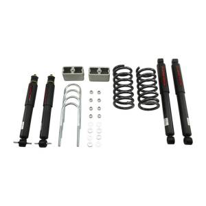 436ND | Belltech 2.5 Inch Front / 3 Inch Rear Complete Lowering Kit with Nitro Drop Shocks (1983-1997 Mighty Max)