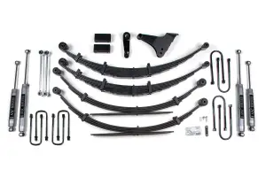 BDS323H | BDS Suspension 6 Inch Lift Kit For Ford F-250 / F-350 Super Duty 4WD | Radius Front U-Bolt | Rear Lift Leaf Springs | NX2 Nitro Series Shocks