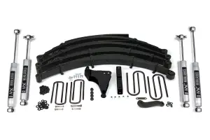 BDS324H | BDS Suspension 8 Inch Lift Kit For Ford F-250 / F-350 Super Duty 4WD | Radius Front U-Bolt | NX2 Nitro Series Shocks