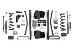 BDS636H | BDS Suspension 6 Inch Lift Kit With Long Arm For Ram 2500 / 3500 4WD Diesel | Rear Lift Block Kit | Rear 3.5 Inch Axle | NX2 Nitro Series Shocks