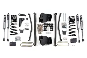 BDS641FS | BDS Suspension 8 Inch Lift Kit With Long Arm For Ram 2500 / 3500 4WD Diesel | Rear Lift Block Kit With 4 Inch Axle | Automatic Transmission | Fox 2.0 Performance Series Shocks