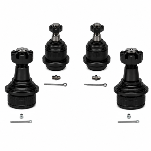 KIT111K | Apex Chassis Front Upper And Lower Ball Joint Kit For Dodge RAM Super HD 2014+ | Knurled Housing