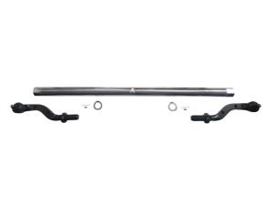 KIT141 | Apex Chassis Extreme Duty Tie Rod Assembly For Jeep Wrangler JK 2.5 Ton | 2007-2018 | Polished Aluminum