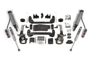 BDS664PSS | BDS Suspension 4 Inch Lift Kit With Fox 2.5 Performance Elite Coilover For Ram 1500 4WD | Rear Lift 2 Inch Coil Spacer | Fox 2.0 Performance Series Shocks