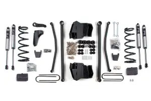 BDS667FS | BDS Suspension 4 Inch Lift Kit With Long Arm For Ram 2500 Power Wagon 4WD Gas | Rear Lift Block Kit | Rear 4 Inch Axle | Fox 2.0 Performance Series Shocks