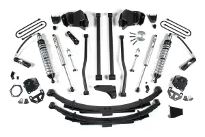 BDS675F | BDS Suspension 8 Inch Lift Kit With Long Arm & Fox 2.5 Coilover Conversion For Ram 2500 4WD Diesel | Rear Leaf Springs