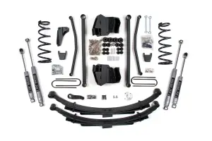 BDS688H | BDS Suspension 6 Inch Lift Kit With Long Arm For Ram 2500 / 3500 4WD Gas | Rear Leaf Springs | Rear 3.5 Inch Axle | NX2 Nitro Series Shocks