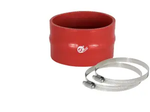 59-00060 | aFe Power Magnum FORCE Performance Accessories, Coupling Kit: 3-1/2 Inch ID x 2-1/4 Inch L Hump (Red Silicone)