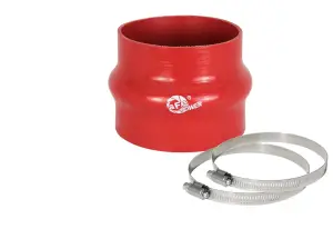 59-00061 | aFe Power Magnum FORCE Performance Accessories, Coupling Kit: (3-1/2 Inch x 3-3/4 Inch) ID x 3 Inch L Hump Reducer (Red Silicone)