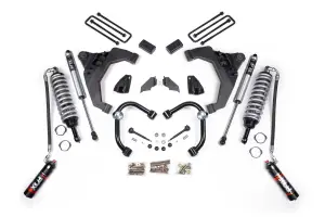 BDS723PSS | BDS Suspension 3 Inch Lift Kit With Fox Coilover Conversion For Chevrolet Silverado / GMC Sierra 2500HD / 3500HD 4WD Diesel | Rear Lift Block Kit With Factory Overload | Fox 2.0 Performance Series Shocks