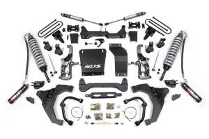 BDS728PSS | BDS Suspension 6.5 Inch Lift Kit With Fox 2.5 Coilover Conversion For Chevrolet Silverado / GMC Sierra 2500HD / 3500HD Diesel | Rear Lift 5 Inch Block Kit With Overload | Fox 2.0 Performance Series Shocks