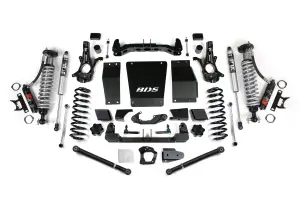 BDS732PSS | BDS Suspension 6 Inch Lift Kit With Fox 2.5 Performance Elite Coilover For Chevrolet Suburban, Tahoe / GMC Yukon / XL 1500 4WD | Aluminum / Stamped Steel Factory Control Arm