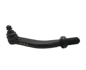 Apex Chassis - KIT600NF-SD | Apex Chassis 2.5 TON Tie Rod & Drag Link Assembly, For Axle Upgrade Options Only For Jeep JL/JT | Polished Aluminum, Ford Super Duty 05-11, No Flip Kit - Image 6