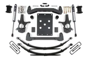 BDS798FS | BDS Suspension 6 Inch Lift Kit For Chevrolet Silverado / GMC Sierra 1500 2WD | Rear Leaf Springs | Fox 2.0 Performance Series Shocks