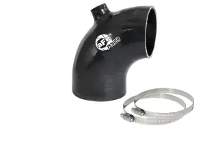 59-00106 | aFe Power Magnum FORCE Performance Accessories, Coupling Kit: (3-1/8 Inch x 2-3/4 Inch) ID x 90 Degree Elbow With Port Hole (Silicone)