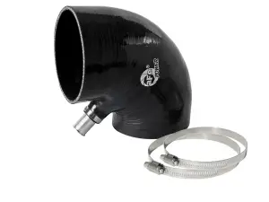 59-00113 | aFe Power Magnum FORCE Performance Accessories, Coupling Kit: (4 Inch x 4-1/4 Inch) ID x 90 Deg. Elbow With Fitting (Silicone)