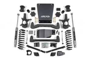 BDS907H | BDS Suspension 6.5 Inch Lift Kit For Chevrolet Avalanche / Suburban / Tahoe / GMC Yukon 1500 4WD | NX2 Nitro Series Shocks