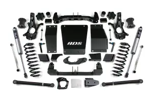 BDS910FS | BDS Suspension 6.5 Inch Lift Kit For Chevrolet Avalanche / Suburban / Tahoe / GMC Yukon 1500 4WD | Cast Steel Factory Control Arm | Fox 2.0 Performance Series Shocks